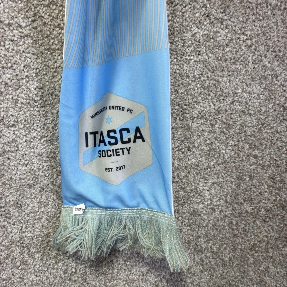 Minnesota United FC Scarf Mens One‎ Size Multi Color MLS Soccer Itasca Society